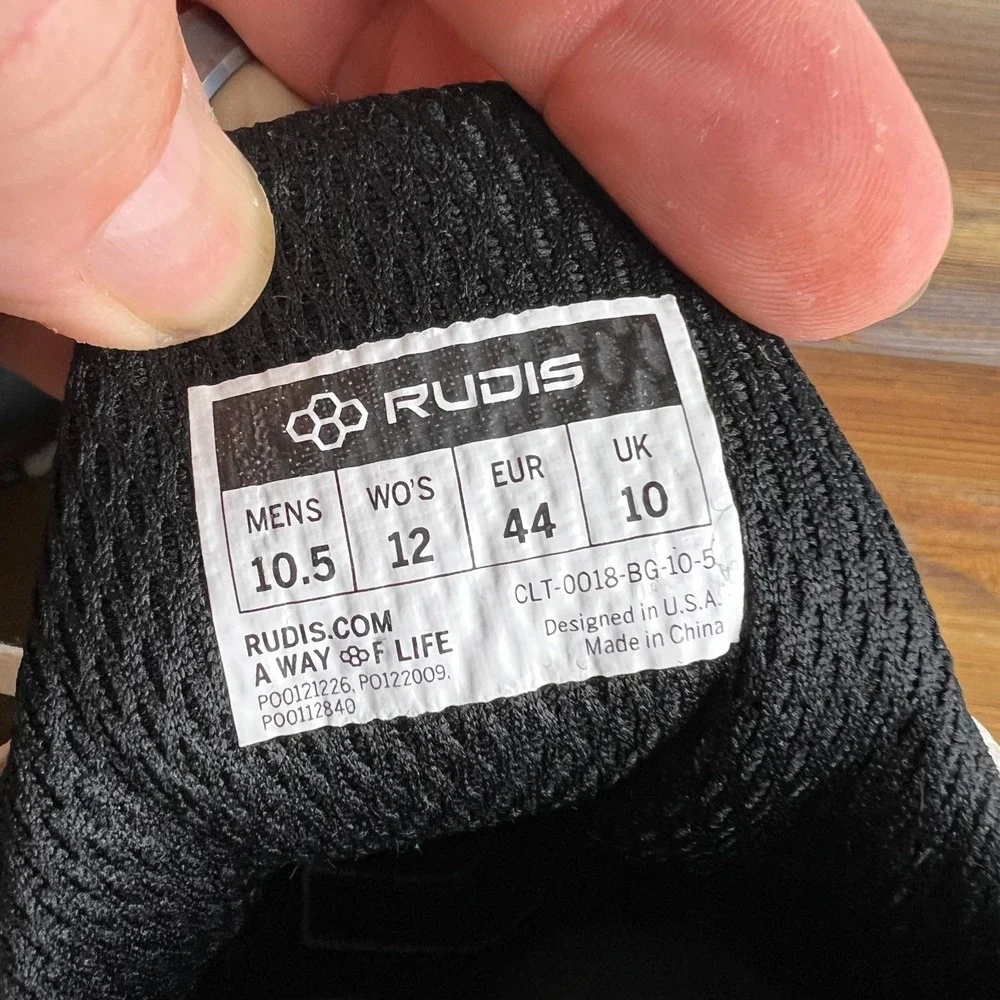 RUDIS Colt 2.0 Wrestling Shoes Mens 10.5 Womens 12 Black Gold CLT-0018-BG-10-5